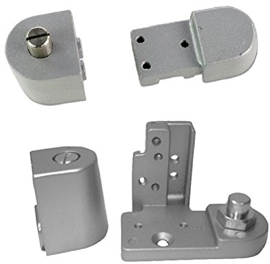 Pacific Doorware Kawneer Style Pivot Hinge Set - Left, Aluminum