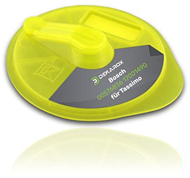 DEKAROX Reinigungsdisc T-Disc für Bosch 00576836 00621101 00616611 kompatibel mit Tassimo Kapselmaschine Kaffeevollautoat