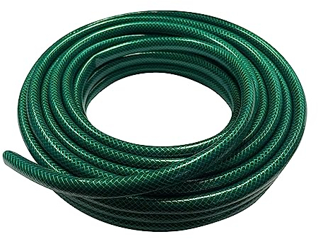 GARTENSCHLAUCH FÜR WASSER 1/2 zoll 10m, 3-SCHICHTIG 20 BAR, flexibler Gartenschlauch, ohne Systemteile