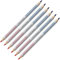FABER-CASTELL 205083 - Buntstifte Jumbo Grip, Silbentrennstift, 6 Stück, rot und blau, ideal für Schreibanfänger