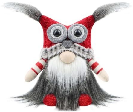 Gehydy Gnomi Natalizi Decorazioni Natalizie Gufo Gnomi Natale Gnomo Natalizio Christmas Decorations Home Decor per Casa Cucine 17cm