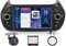 【4+64G】Hodozzy Autoradio Carplay per FIAT Fiorino/Qubo/Peugeot Bipper/Citroen Nemo avec GPS/WiFi, Ford Autoradio Bluetooth da 7 Pollici con Android Auto/32 EQ/FM/RDS/SWC+Telecamera Posteriore
