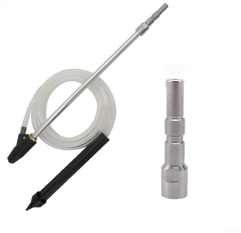 Yuanpgky Kit de 8 pièces avec tige de sablage et buses pour nettoyeur haute pression, avec joints extérieurs M22, compatible avec Lavor et Nilfisk (style 7)