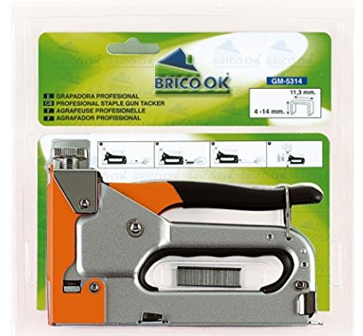 Maquinaria Disber U. 328001 - Grapadora manual grapa 53/530/jt21/t3 gm-5314 brico ok