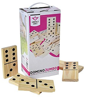 Engelhart 250140 - Jumbo Domino, Juego de Habilidad