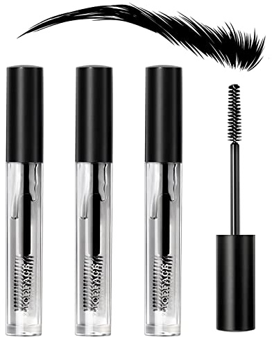 KIMIEYE 3Pack Clear Eyebrow Gel Kit, Waterproof Styling for Feathered Brows