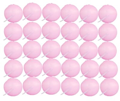 Schwimmenkerzen,30 Stück Premium Schwimmende warmeTeelichter Kerzen Wasserdichter Flammenlose Kerzen,für Mittelstücke,für Pool Badewanne Teich Party und Hochzeit,rosa