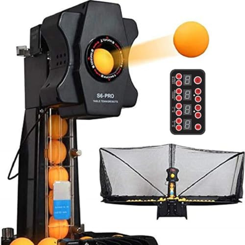 Robot De Tennis De Table Machine De Robot De Ping-Pong Automatique Avec 9 Machines De Service De Balles De Ping-Pong Différentes, Lanceur-Lanceur De Tennis De Table Pour Votre Table De Ping-Pong