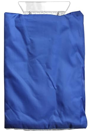 Masoog Rascador de Hielo para Coche - Pala De Nieve con Manopla Abrigada - Herramienta Resistente al Viento para Eliminar Escarcha de Cristales en Vehículos como Coche, Camioneta y