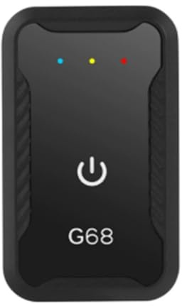 Staeekkzy Tracker GPS in Tempo Reale G68 Mini 4G Tecnologia Anti-Smarrimento App Mobile Gratuita Ricarica USB Type-C Adatto per Bambini, Anziani, Beni, Biciclette