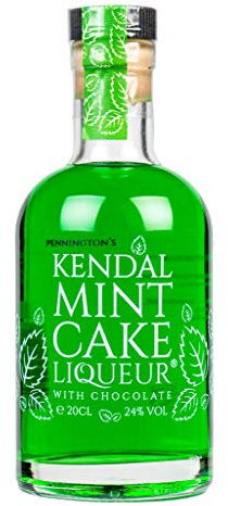 Pennington’s Kendal Mint Cake Liqueur | 20cl | 24% ABV | Fresh Mint and Chocolate Liqueur from Cumbria