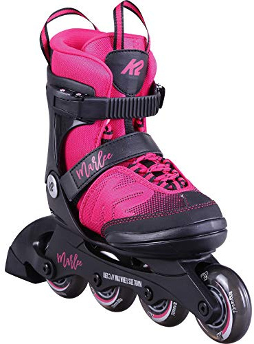 K2 Skates Ragazze Pattini in linea MARLEE — pink — S (EU: 29-34 / Mondo: 160-200 / cm: 16-20 / UK: 10-1 / US: 11-2) — 30D0220