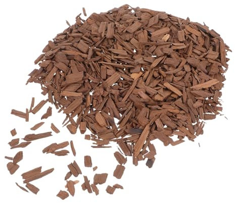 Ciieeo Virutas de roble para vino, whisky, virutas de madera tostadas, virutas de ahumado, para barbacoa, fichas de madera tostada, café