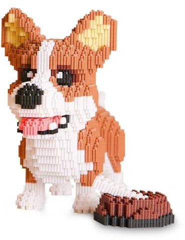 Blocs de construction pour chiens - Micro blocs de construction - Micro blocs de construction pour adultes - Jouet de bricolage pour adultes