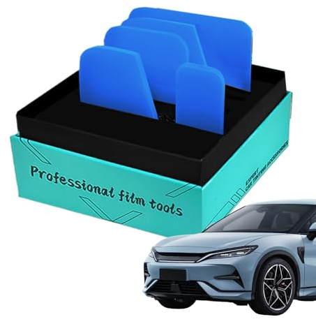 Espátula para Película de Ventana - Rascador para Tintado de Cristales - Herramienta de Detallado para Autos Camionetas Motos Uso Comercial Exhibición Minorista Escaparates Espejos Baños