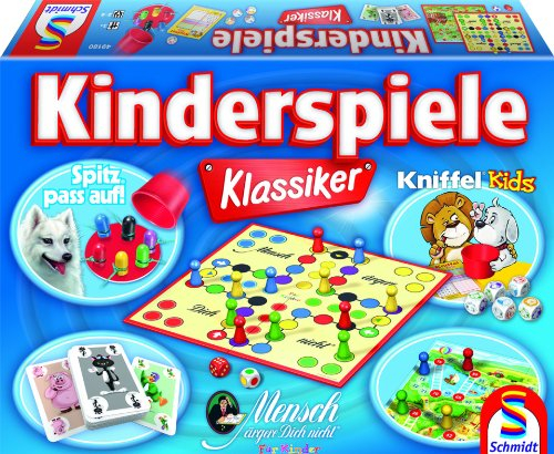 Schmidt Spiele 49180 Kinderspiele Klassiker, Spielesammlung
