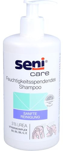 Seni Care feuchtigkeitsspendendes Shampoo mit 3% Urea, 500 ml Shampoo