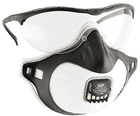 Feinstaubmaske Atemschutz Feinstaubmaske + 3 Filtern inkl. (FILTERSPEC-BT2V)