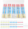 300pcs Solder Stick Seal Wire Connectors, 4 Sizes Butt Connectors Kit Solderstick Waterproof Electrical Wire Terminals Sleeves Heat Shrink Insulated Splice for Marine Automotive, Packed in Box