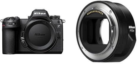 Nikon Z6III Mirrorless Camera + FTZ II Adapter - Black