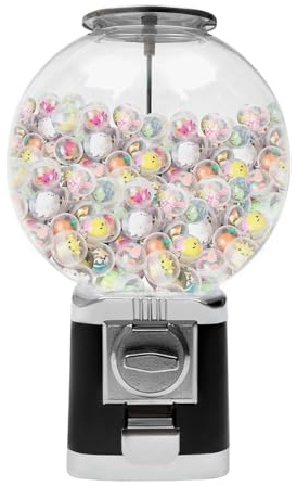 Distributeur Automatique De Capsules, Machine Gachapon À Pièces De Bonbons Gumball Avec 200 Balles, Distributeur De Balles De Jouets For De 22 À 32 Mm, Distributeur De Capsules Rondes Rebondissantes(S