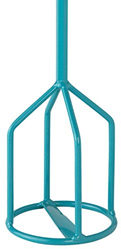 COLLOMIX Joint Compound Mixing Paddle - KR Series 5.5 Mixer Drill Bit with Leveling Compound, Sealant, Epoxy & Tile Cement & HEXAFIX Connection - KR140HF