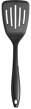 Cuisinart CTG-01-LT Curve Handle Nylon, Slotted Turner , Black, 15.5