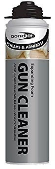 2 x Bond It 500ml Expanding PU Foam Gun Cleaner Contractors Grade Fluid Clean