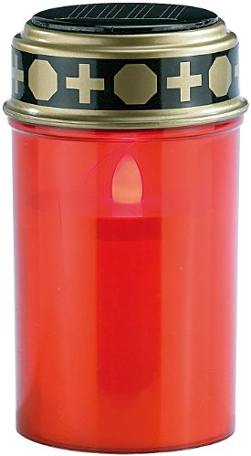 Lunartec Solar-LED-Luz para tumba con Sensor de atardecer