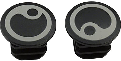 Ergon Tapones para Manillar GP1, Plata, 42480017