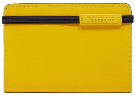 LIEBESKIND Berlin Women's Francis Calf Cardholder Lemon Purse