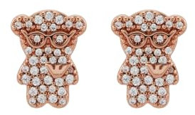 Emporio Armani Women's Brass Post Closure Earrings