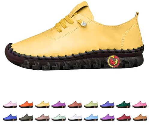 Sommarskor dam eleganta platta – joggingskor dam dämpade ventilerande barfotaskor enfärgade damskor bekväma fritidsskor fashionabla sportskor tjock sula sneakers