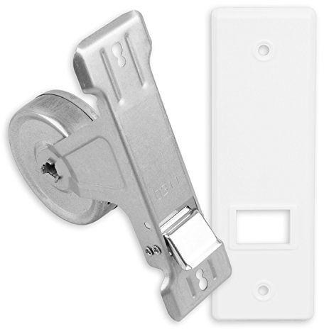 DIWARO® Gurtwickler | Lochabstand 135 mm | für 3-5 m Gurt | weiß