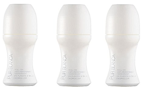3 x Avon Pur Blanca Roll-On Anti Transpirant Deo