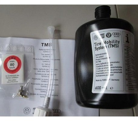 Volkswagen Reifendichtmittel Tyre Mobility System, 600 ml, für Volkswagen, Audi, Skoda, Seat