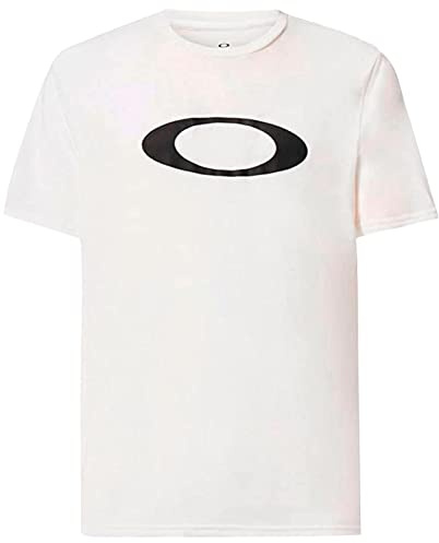 Oakley O-Bold Ellipse para Hombre, Blanco/Negro, Large