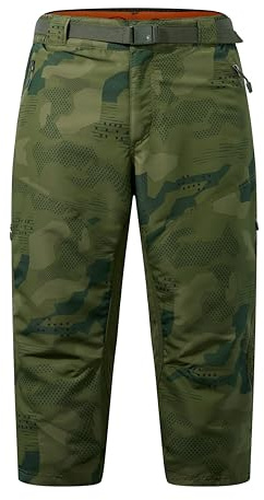 Endura Mens Hummvee Mountain Bike Baggy Cycling Short with Liner 3/4 Shorts - Tonal Olive, Medium