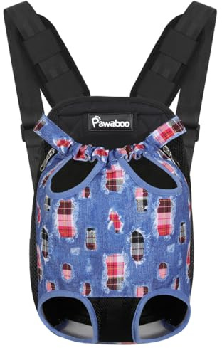 Pawaboo Sac De Transport Avant pour Chiens Petits à Moyens