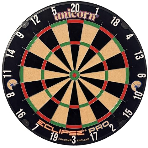 Dartboard Number Ring | Custom Colour | Compatible with Winmau Blade, Target TOR & All Standard Bristle Dartboards | 3D Printed | Made in the UK (Black & White)