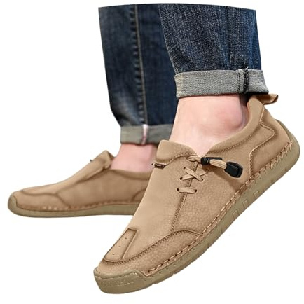 Zapatos Montela para Mujer Zapatillas Deportivas Tradicionales con Cordones Transpirables de Malla Elegantes Zapatos de Ocio para Oktoberfest Exteriores y Caminar (Khaki2, 39)
