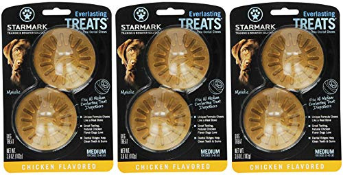 Starmark Everlasting Treats Dental Chews Medium Chicken 2ct. (3pk)