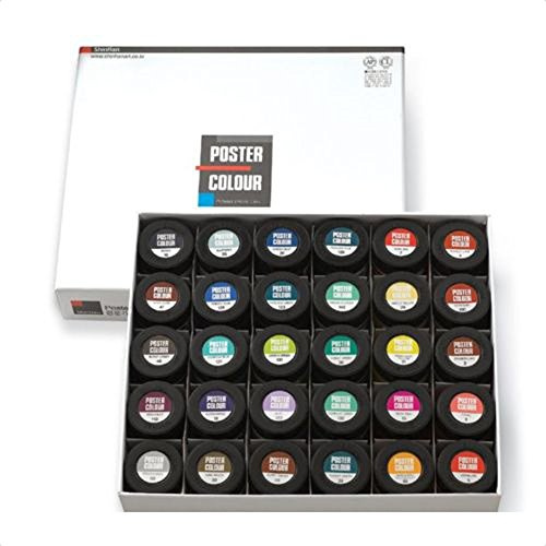 Shinhan Artists 'Poster Color 40 ml – 30 färger för expert