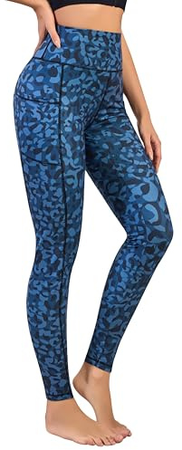 Love My Fashions® Leggings for Women UK Tummy Control High Waist Gym Leggings with Pockets Camouflage & Leopard Print Ladies Tights Buttery Soft Stretchy Yoga Pants