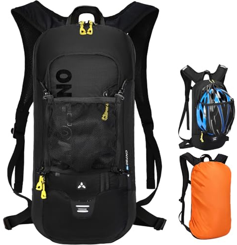 LOCAL LION Mochila de Ciclismo 6L, Mochilas Pequeña para Hombre y Mujer, Multifuncional para |Moto|Bicicleta|Enduro|MTB|Running