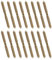 16 Pcs 6 * 60mm Double Ended Screws Tapping Thread Wood to Wood Dowel Screws 60mm Double Threaded Screw Hanger Bolts for Furniture Fixing Dowel Woodworking Connector