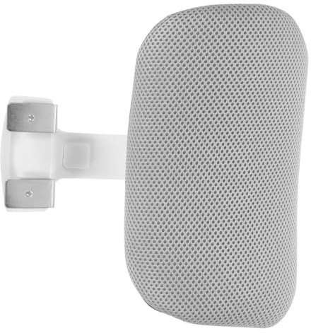Warmhm Poggiatesta Regolabile Per Sedia Da Ufficio Comfort, Cuscino in Rete Traspirante Per Protezione Collo, Accessorio Staccabile Per Sedie Da Computer Uso Ufficio Domestico