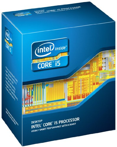 Intel Quad Core Prozessor (Intel Core i5-2500, 3,3GHz, 6MB Cache, 1155 Sockel)