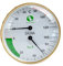 SudoreWell® Sauna Klimamesser mit Sauna Thermometer + Hygrometer ∅100mm