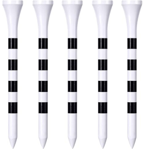 Zivisk Bamboo Golf Tees 83mm 70mm 54mm 38mm Available Bag of 100, Strong Sustainable Biodegradable